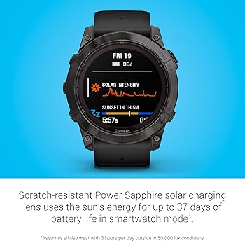 GARMIN fēnix 7X Pro Sapphire Dual Power Garmin fēnix® 7X Pro Sapphire Solar | Multisport Smartwatch